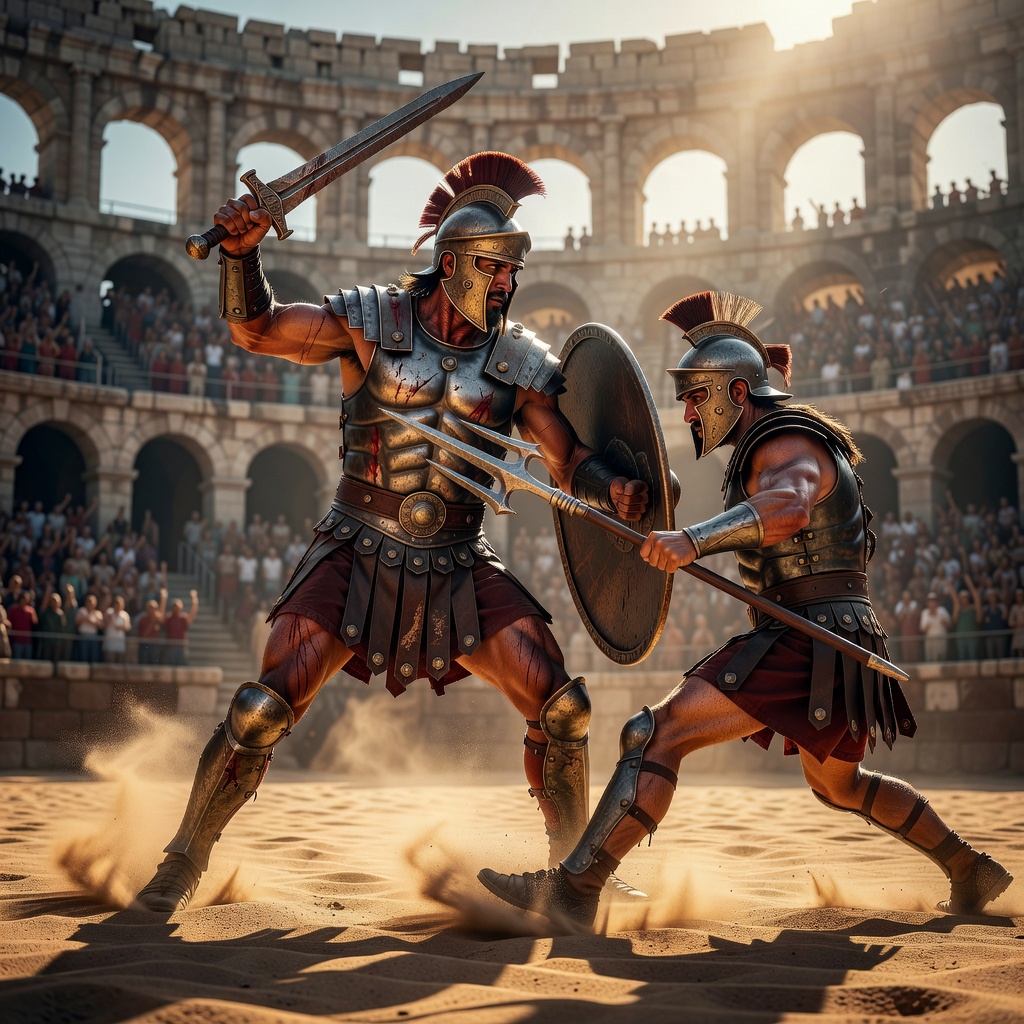 Gladiators Slot roman arena champion warrior combat preview image